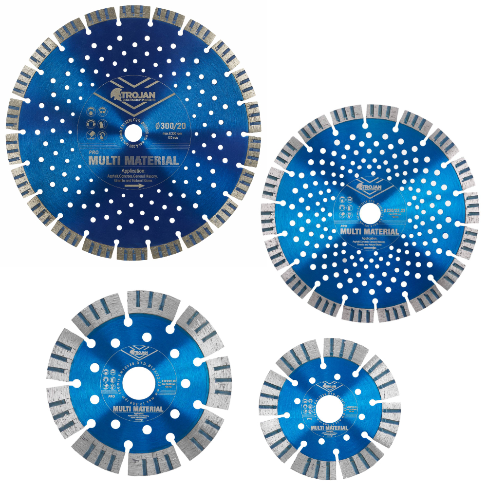 Trojan Pro Multi-Material Diamond Blade