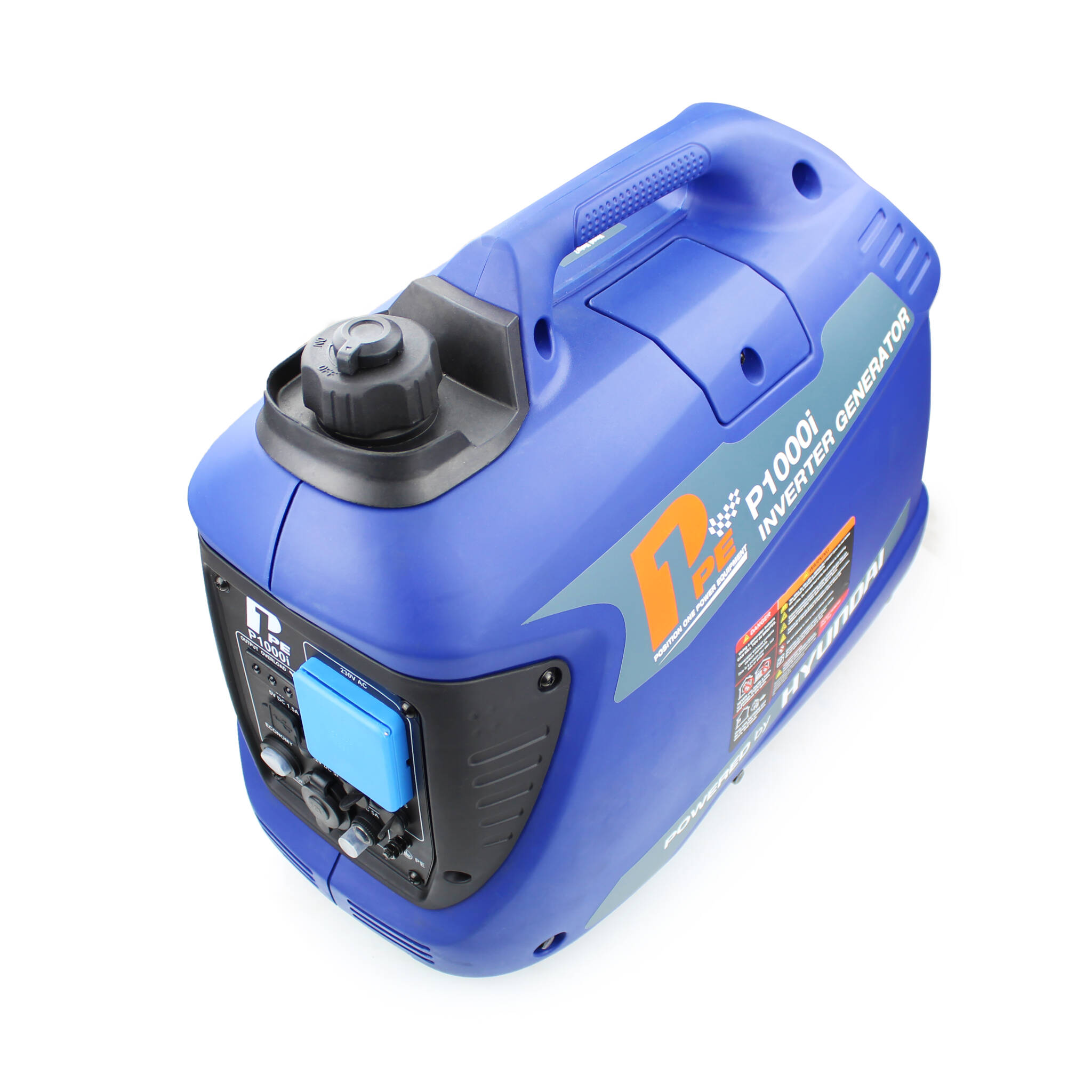 Hyundai P1000i P11000W Portable Petrol Inverter Suitcase Generator