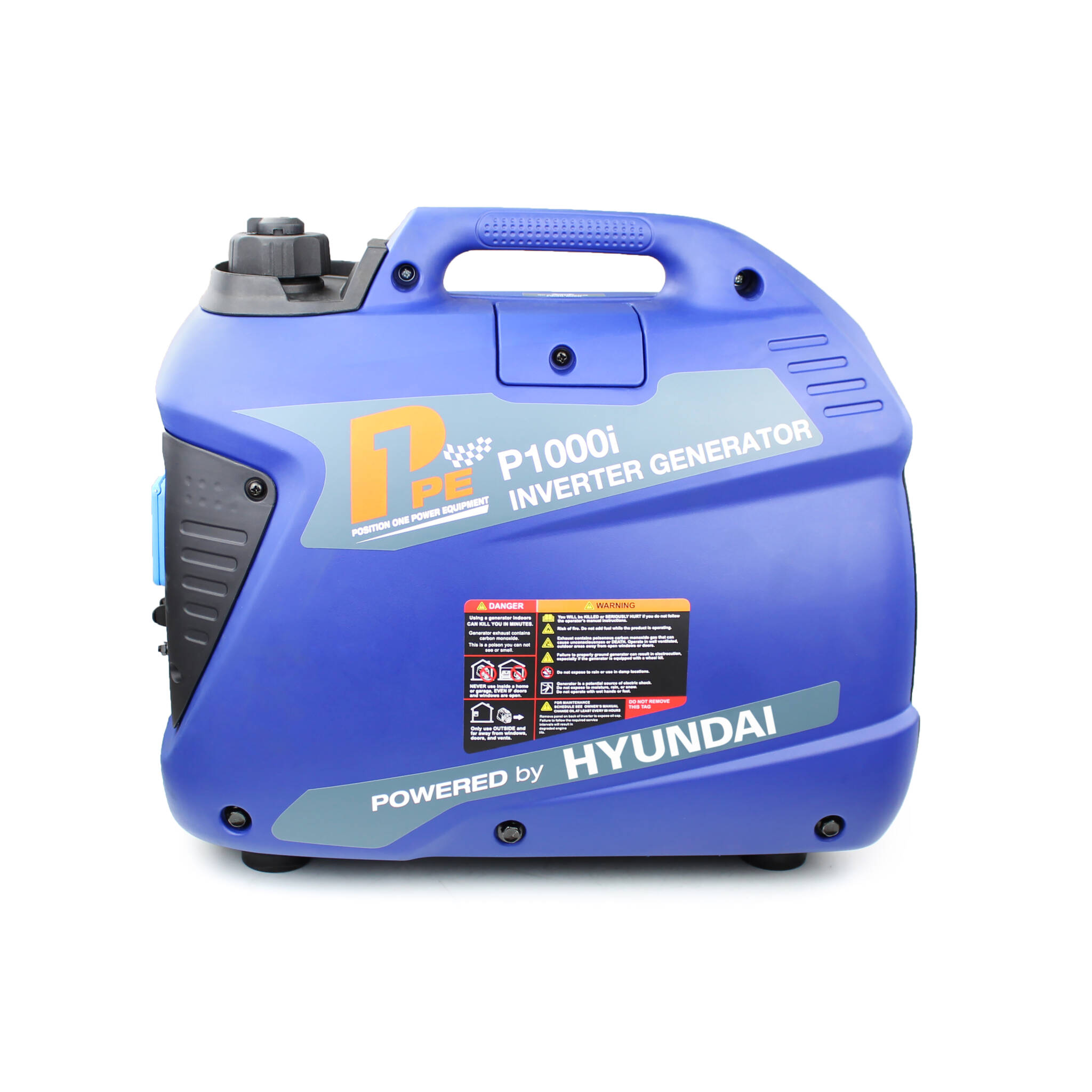 Hyundai P1000i P11000W Portable Petrol Inverter Suitcase Generator