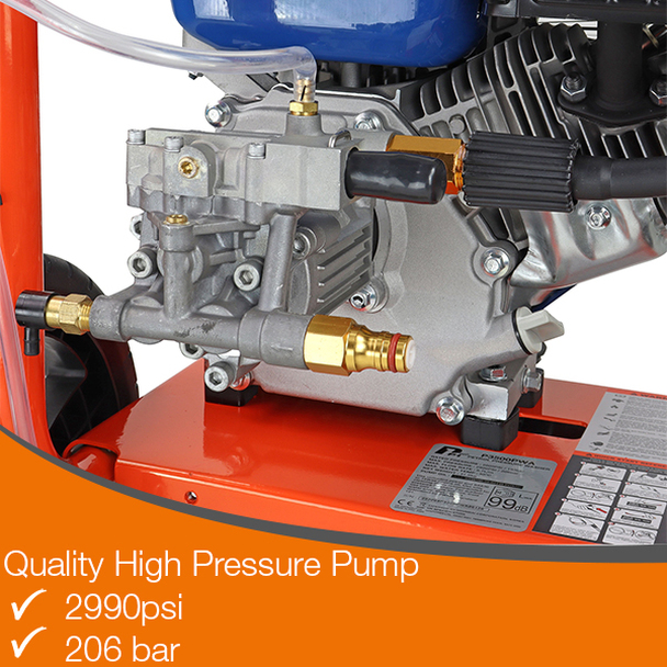 Hyundai P3500PWA P1 Petrol Pressure Washer 3000psi / 207 bar IC210 Engine