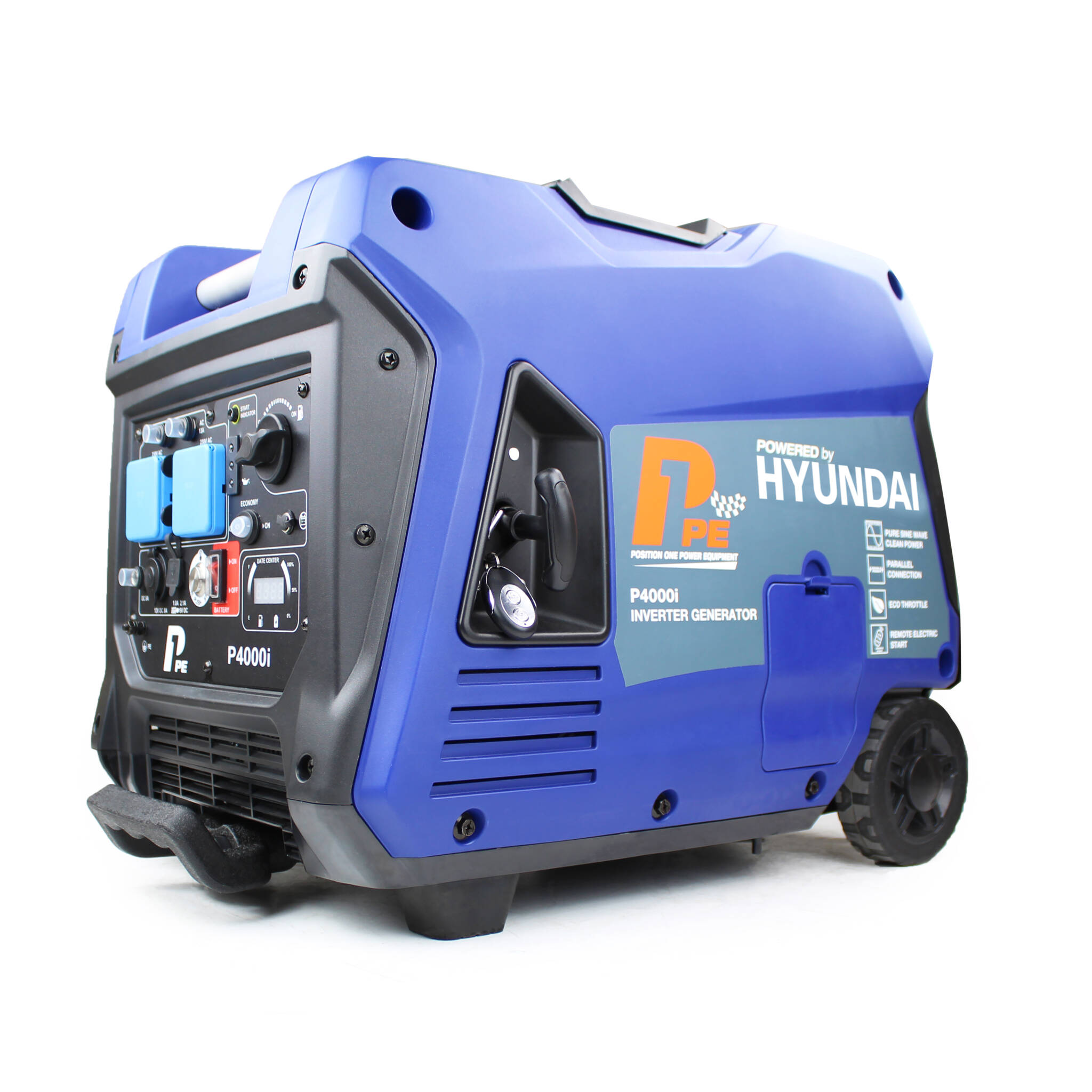 Hyundai P4000i P1 3800W/3.8kW Portable Petrol Inverter Generator