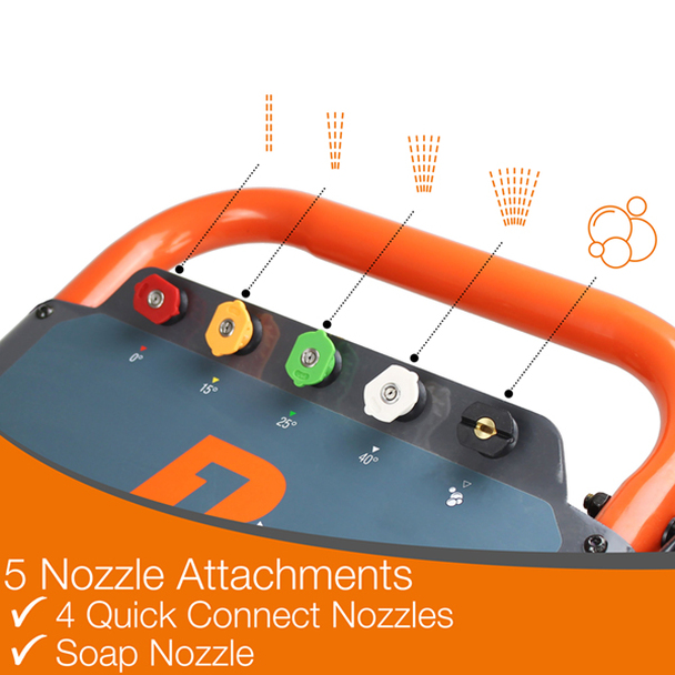 Hyundai P4200PWT P1 4200psi / 290bar Petrol Pressure Washer with AR Triplex pump