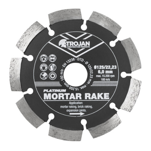 Trojan Platinum Mortar Rake Blade