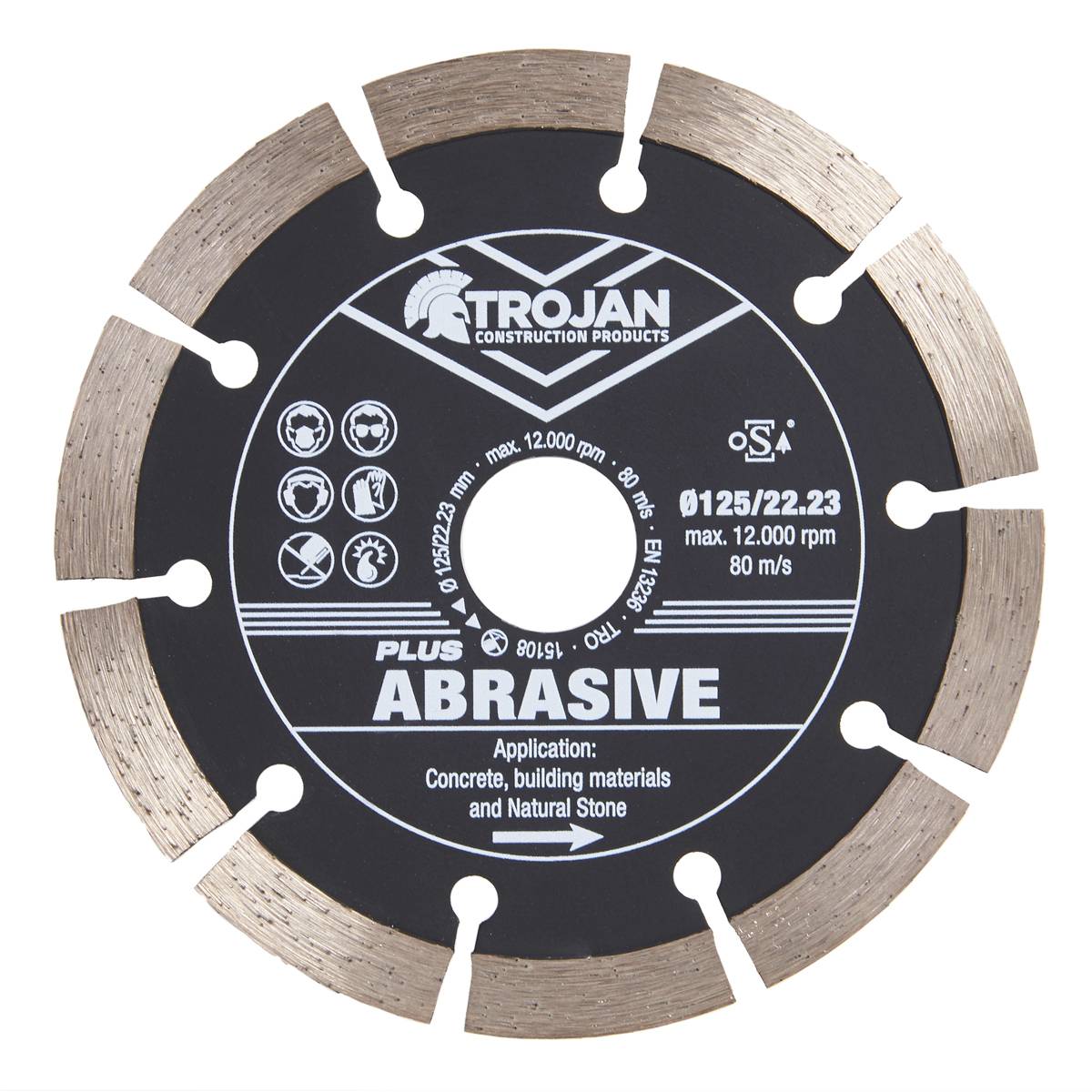 Trojan Plus Abrasive Diamond Blade