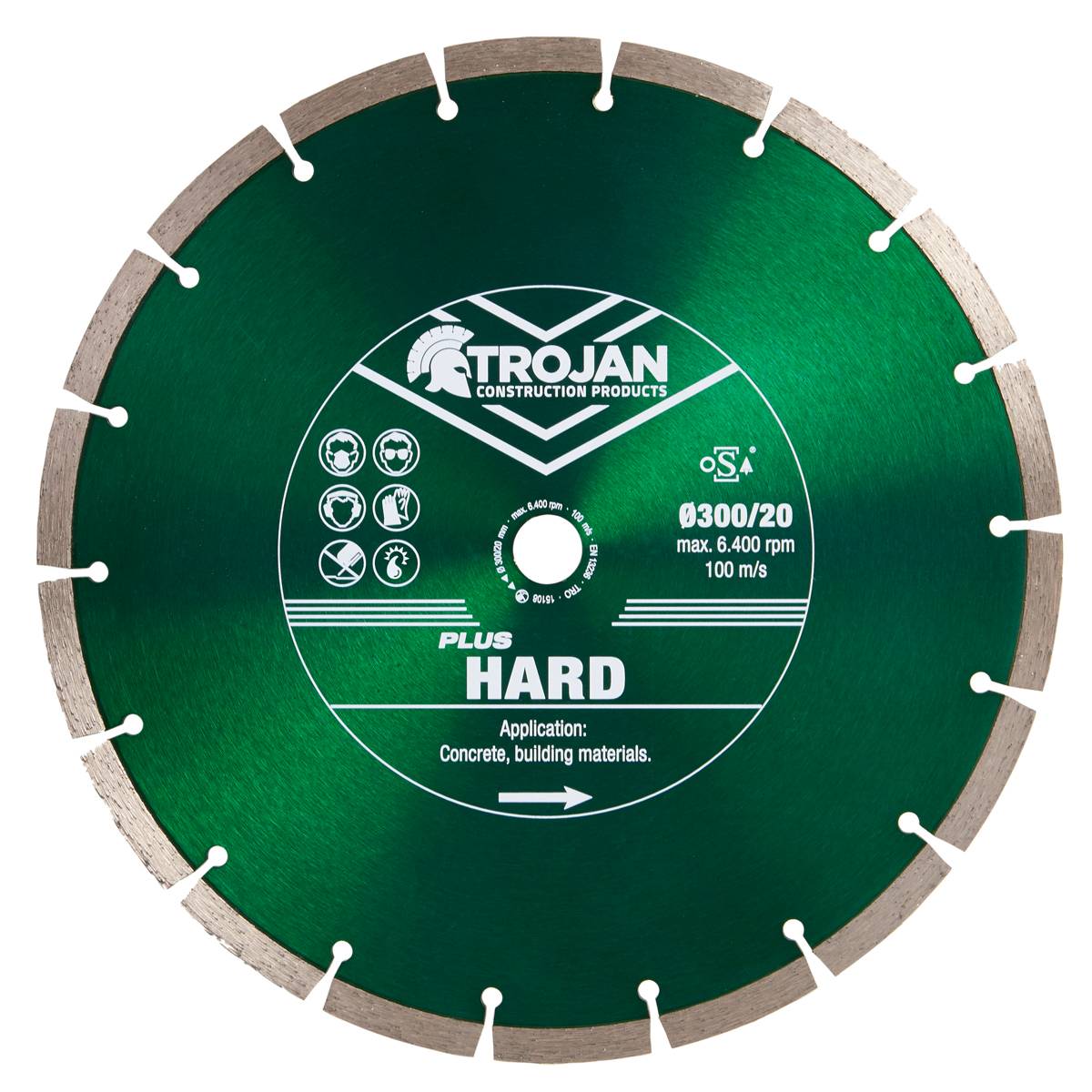 Trojan Plus Hard Diamond Blade