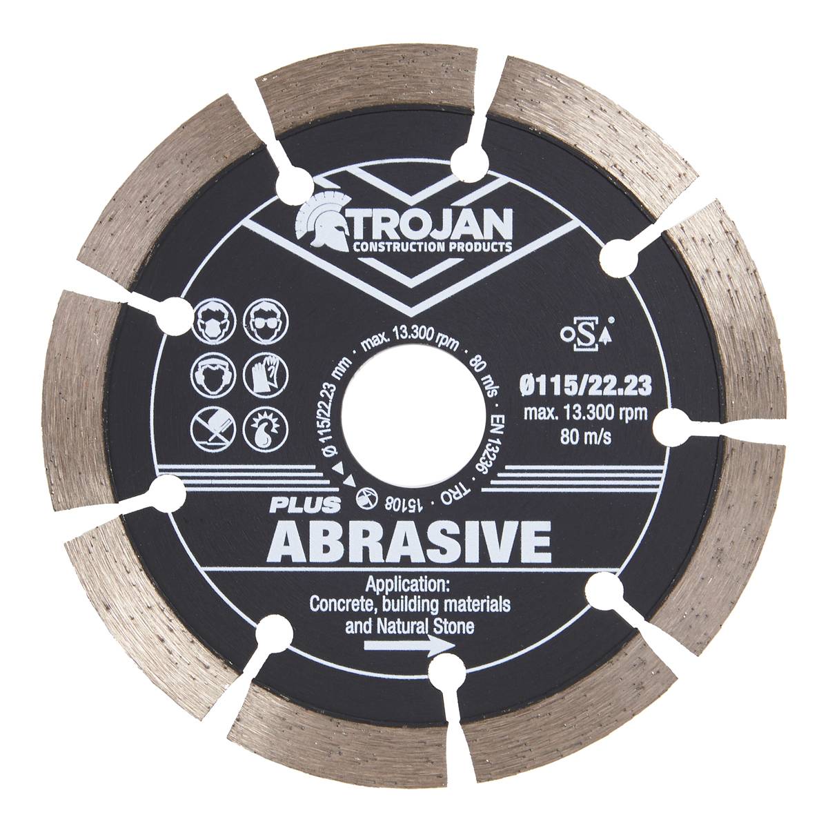Trojan Plus Abrasive Diamond Blade