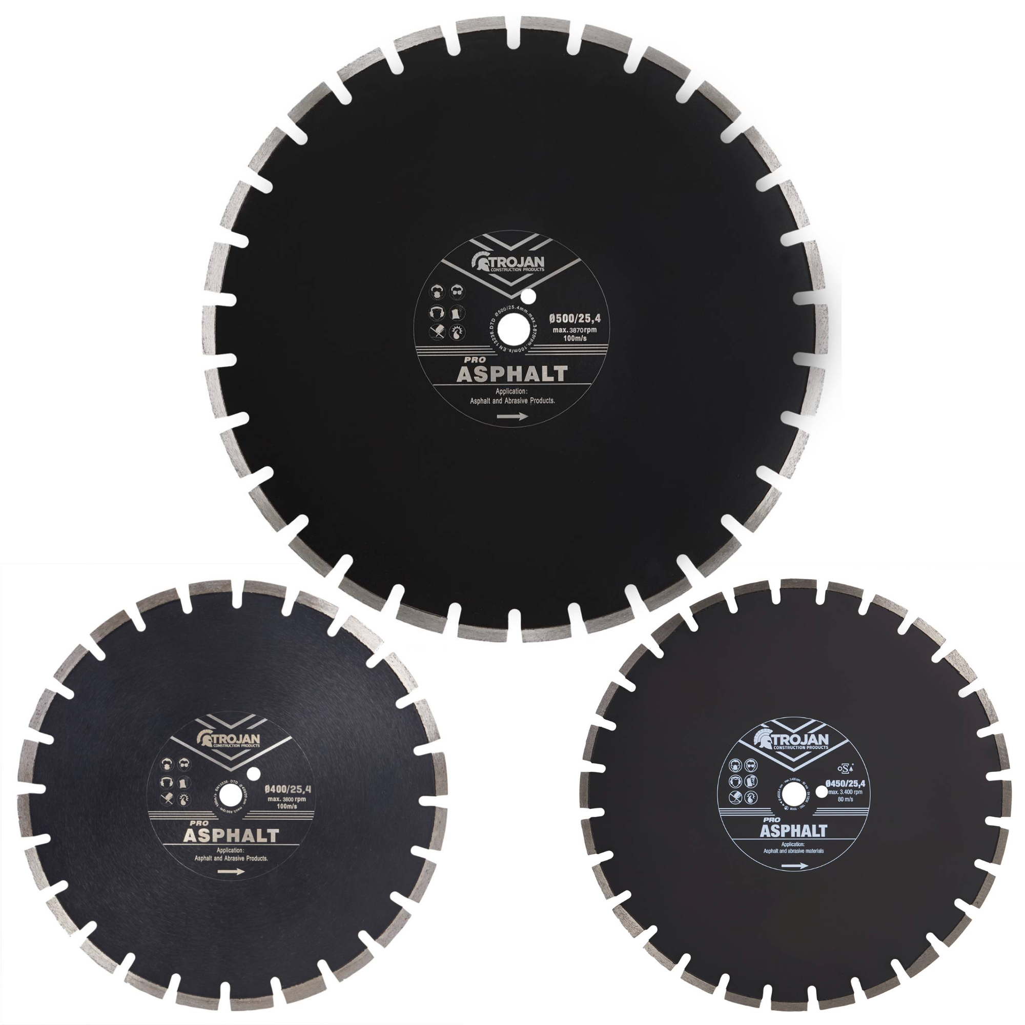 Trojan Pro Asphalt Diamond Blade
