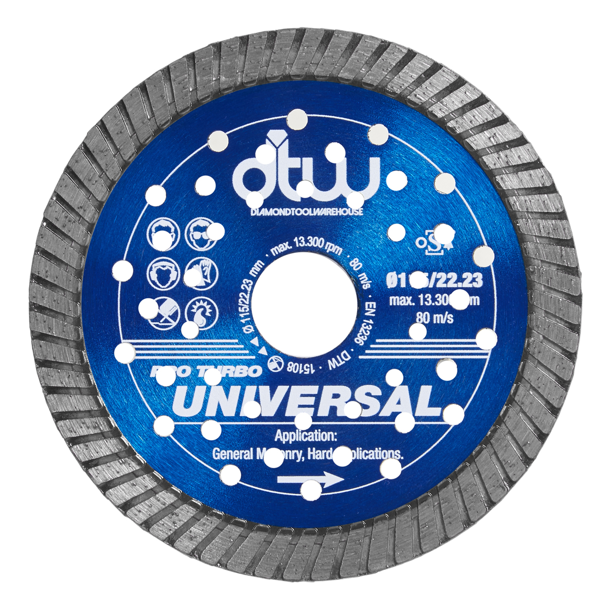 DTW Pro Turbo Universal Diamond Blade