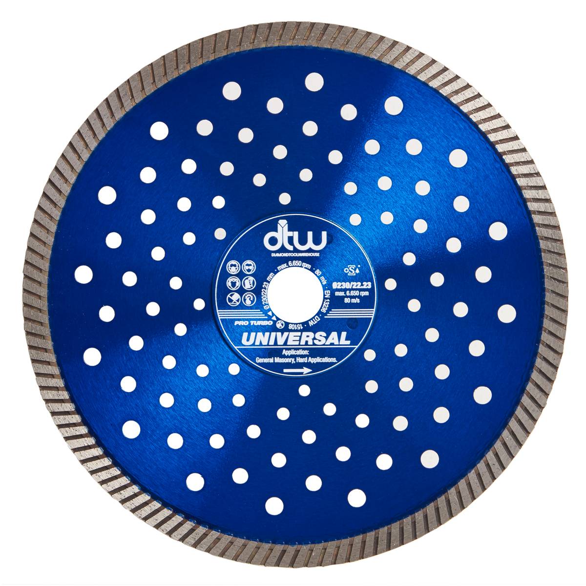 DTW Pro Turbo Universal Diamond Blade