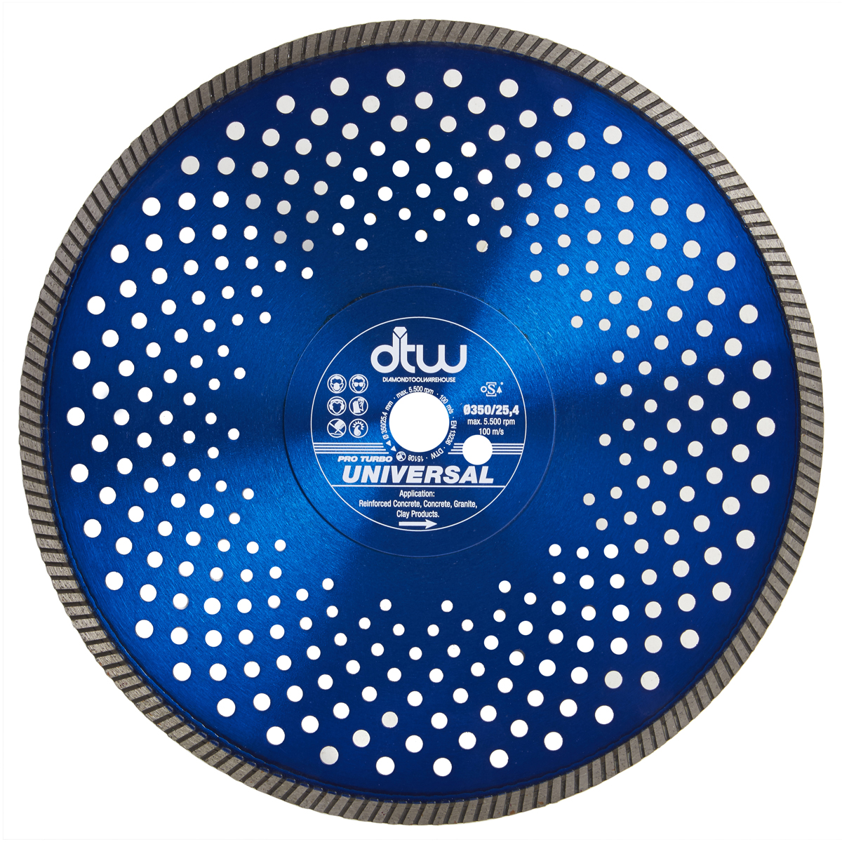 DTW Pro Turbo Universal Diamond Blade
