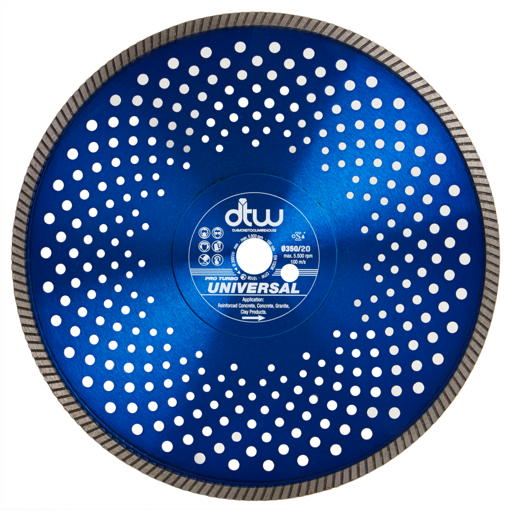 DTW Pro Turbo Universal Diamond Blade