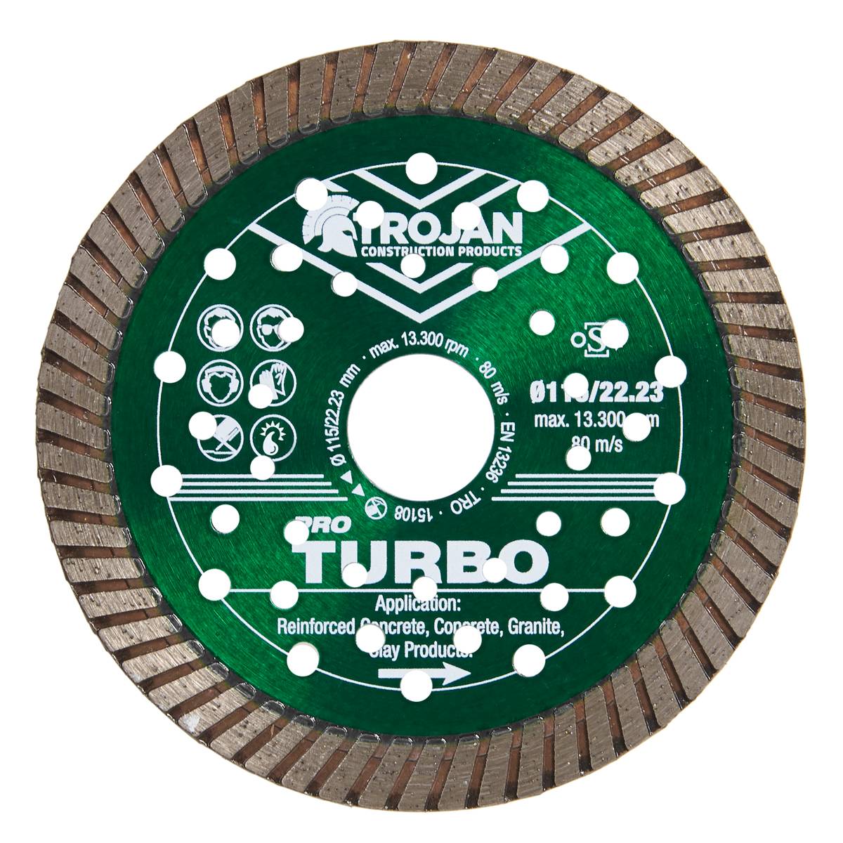 Trojan Pro Turbo Diamond Blades