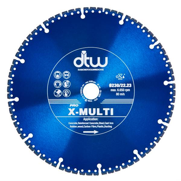 DTW Pro X-Multi Saw Diamond Blade