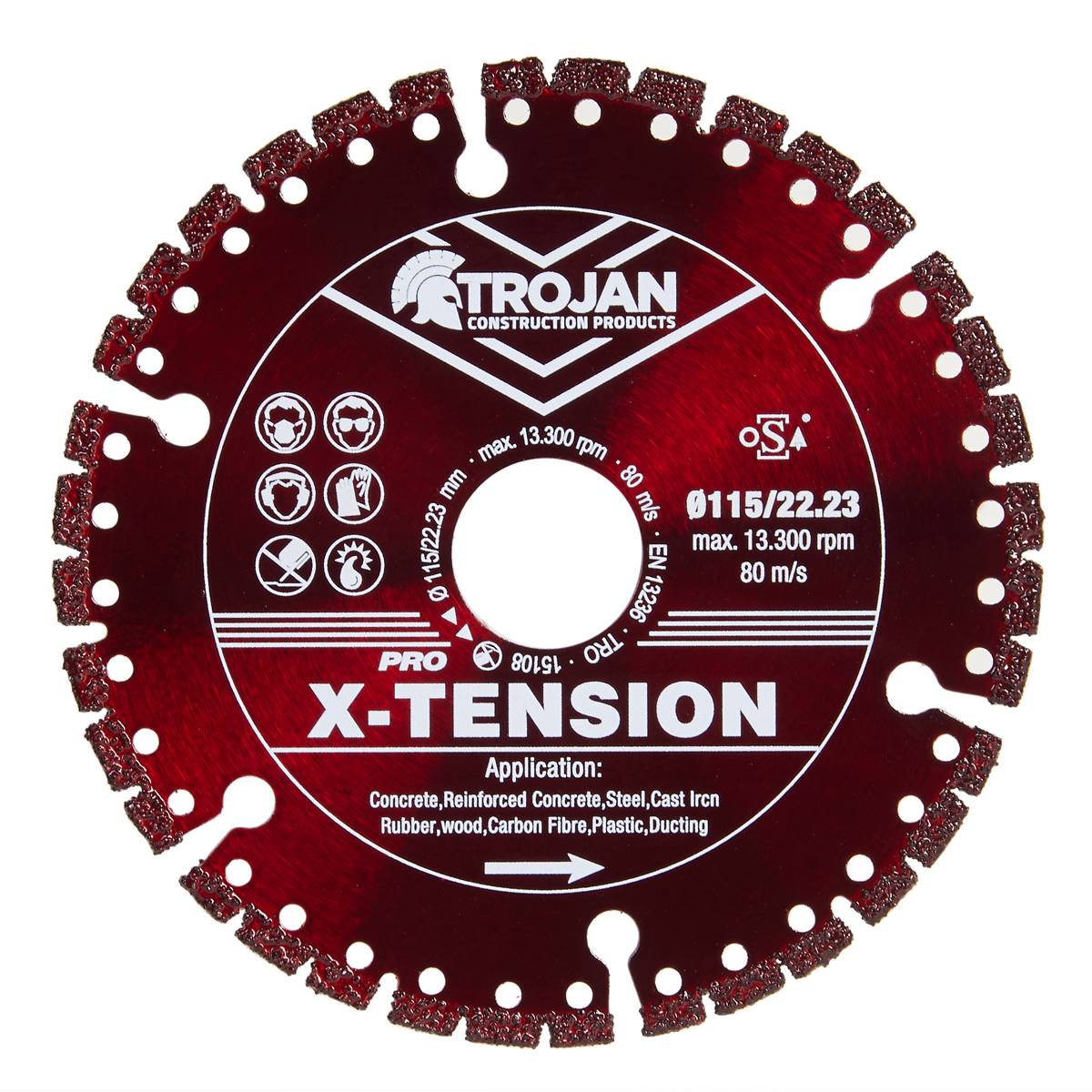Trojan Pro X-Tension Diamond Blades