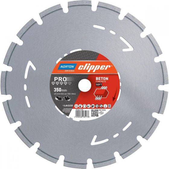 Norton Clipper Pro Concrete 300-600mm Diamond Blade