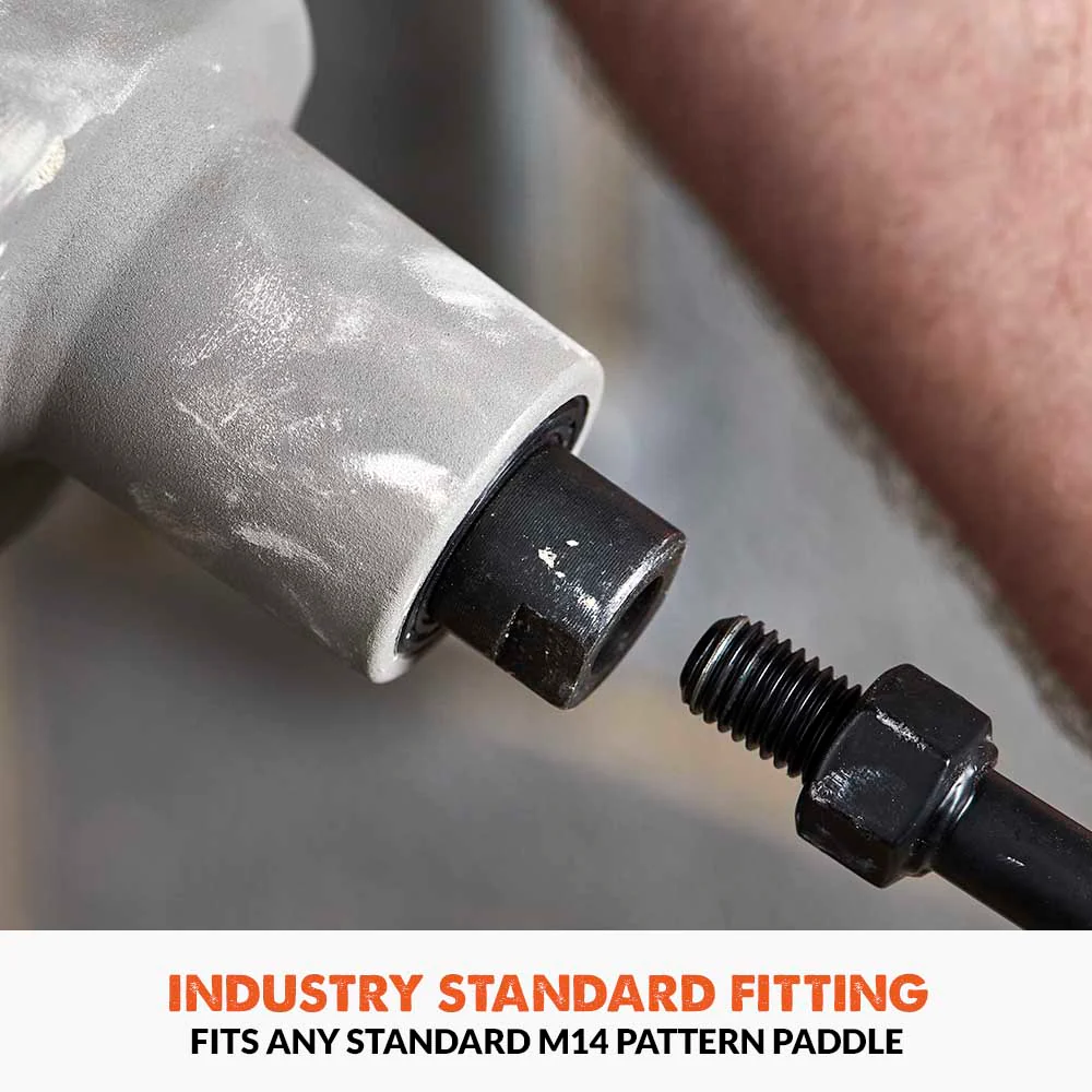 Evolution R120MXR-Li Cordless 18v Li-Ion EXT Mixer With 120mm Multi-Mix Paddle