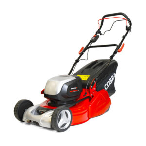 COBRA RM4340VX 40V Max+ Cordless Rear Roller Lawnmower 43cm / 17" (1x 4Ah Battery & Fast Charger)