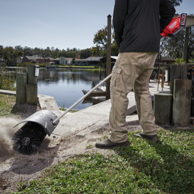 Milwaukee Quik-Lok™ Bristle Brush Attachment