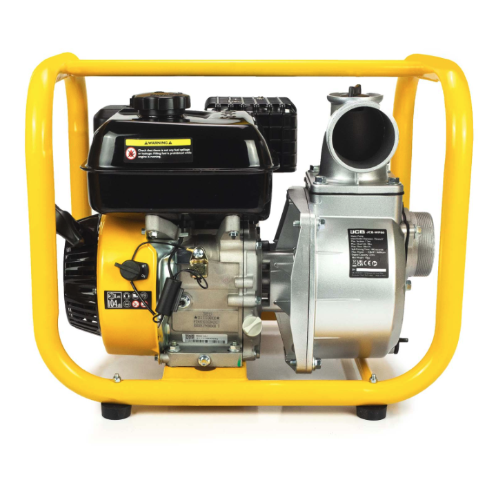 JCB 80mm 3’’ Professional Petrol Water Pump 7.5hp 244cc 4-Stroke