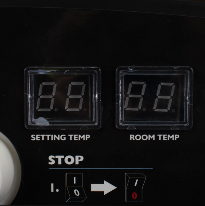 JCB 215,000BTU / 63kW Diesel Space Heater 1300m³ Coverage, Diesel or Kerosene, Thermostat