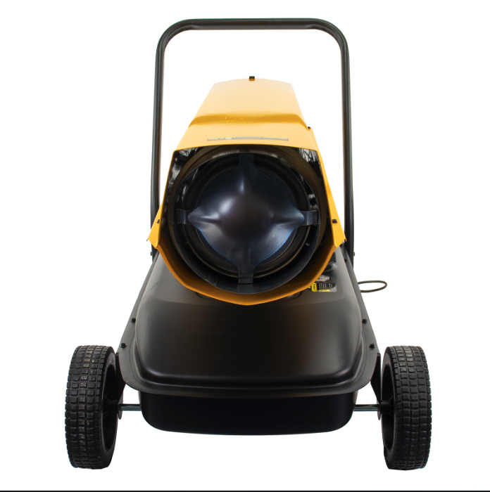 JCB 215,000BTU / 63kW Diesel Space Heater 1300m³ Coverage, Diesel or Kerosene, Thermostat