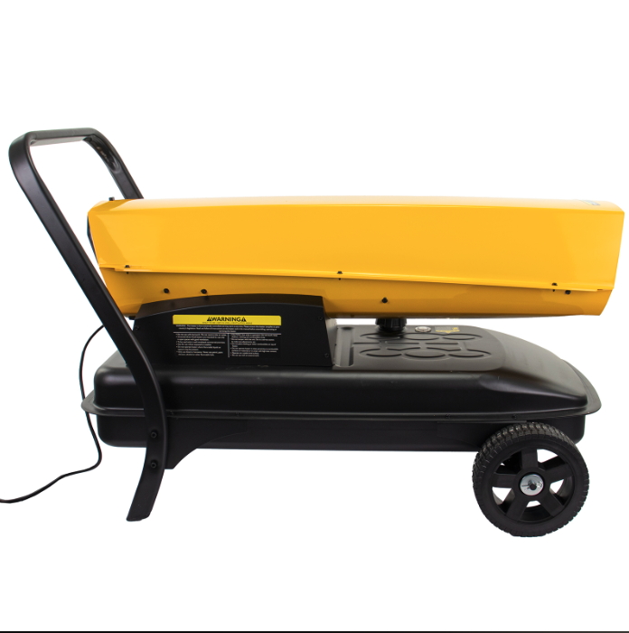 JCB 215,000BTU / 63kW Diesel Space Heater 1300m³ Coverage, Diesel or Kerosene, Thermostat