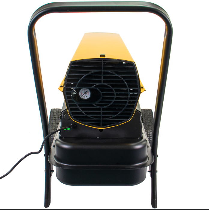 JCB 140,000BTU / 37kW Diesel Space Heater, 800m³ Coverage, Kerosene or Diesel, Thermostat | JCB-SH140D