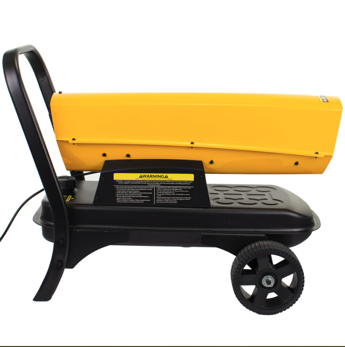 JCB 70,000BTU / 20kW Diesel Space Heater, 496m³ Coverage, Kerosene or Diesel, Thermostat | JCB-SH70D