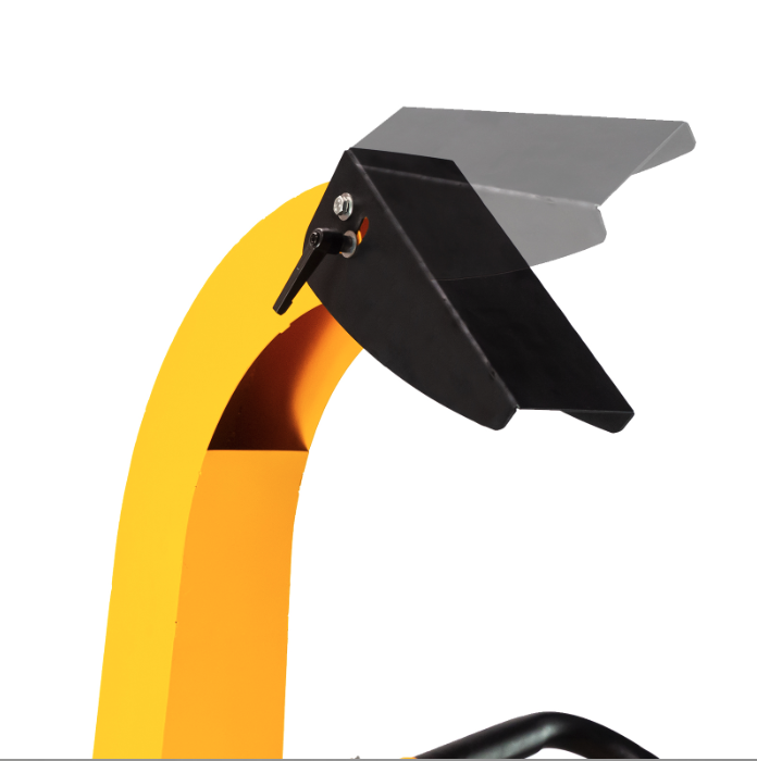 JCB 120mm / 4.72” Heavy-duty Petrol Wood Chipper 457cc, 15hp 4-Stroke, Electric Start | JCB-CH150120PE