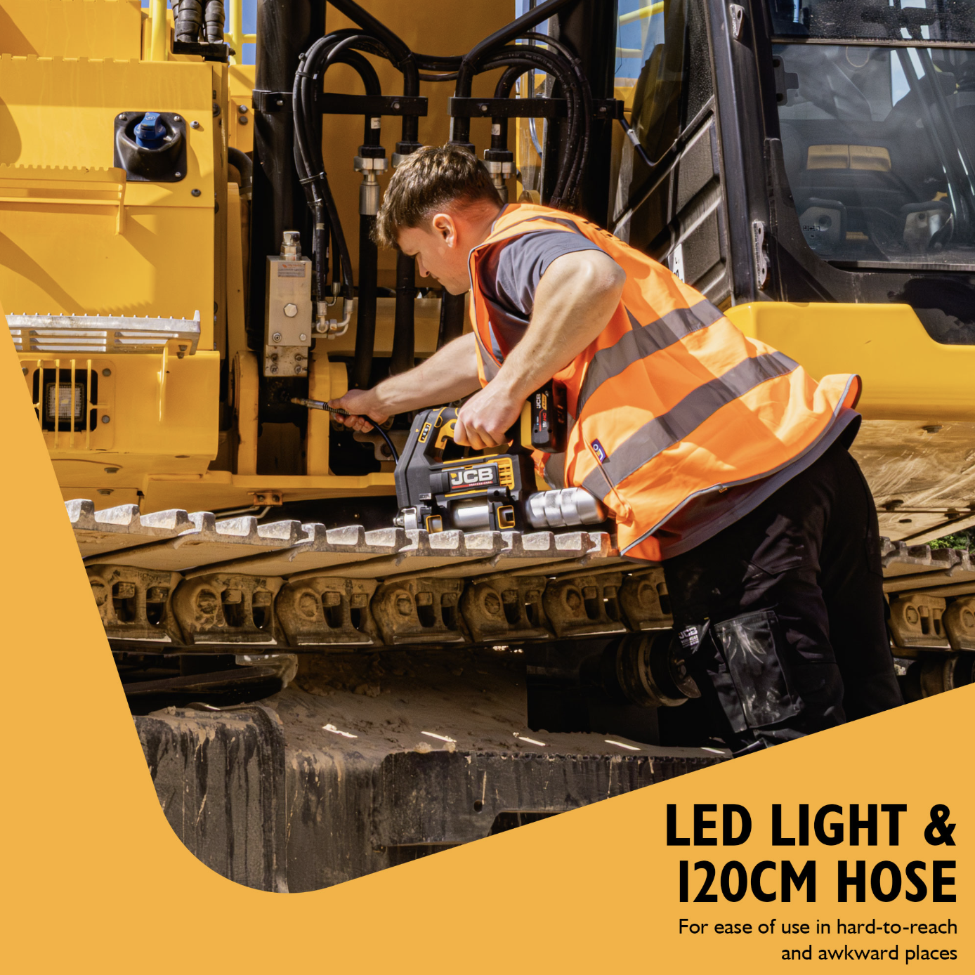 JCB Pro 18V Grease Gun (Bare Tool)