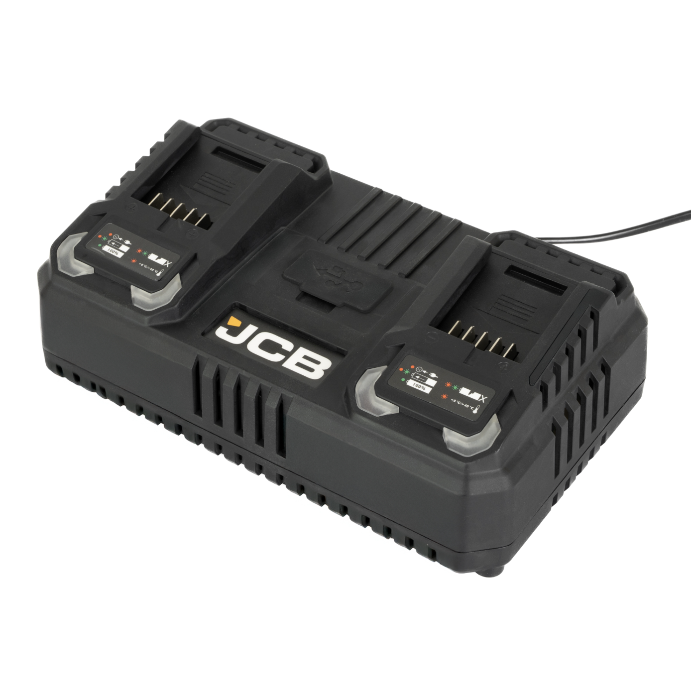 JCB Pro 18V 2x 4.5A Dual Port Fast Charger