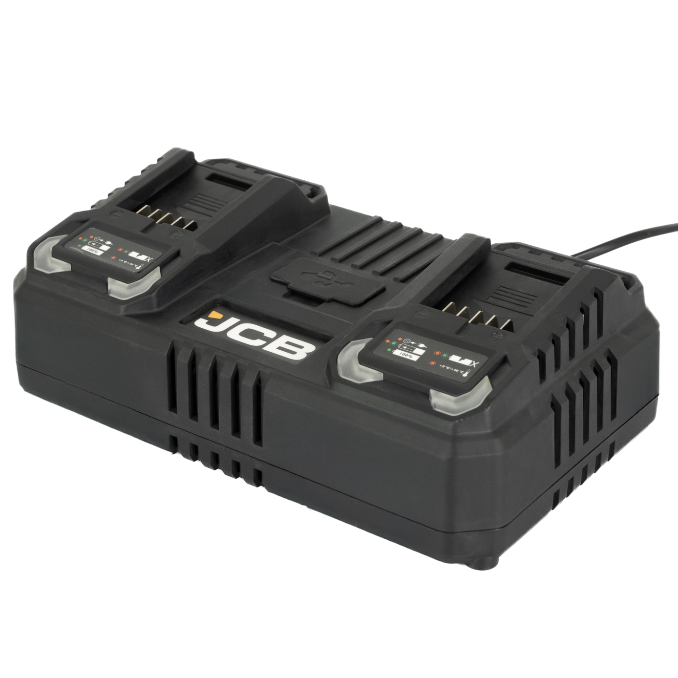JCB Pro 18V 2x 4.5A Dual Port Fast Charger