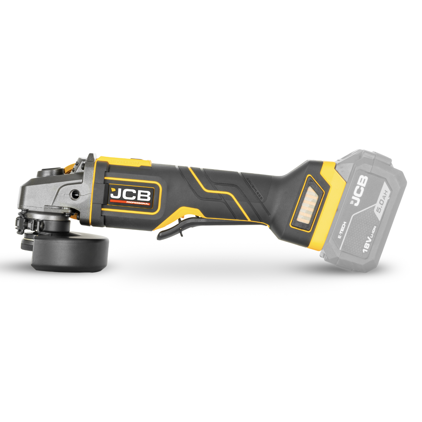 JCB Pro 18V Angle Grinder 115mm (Bare Tool)