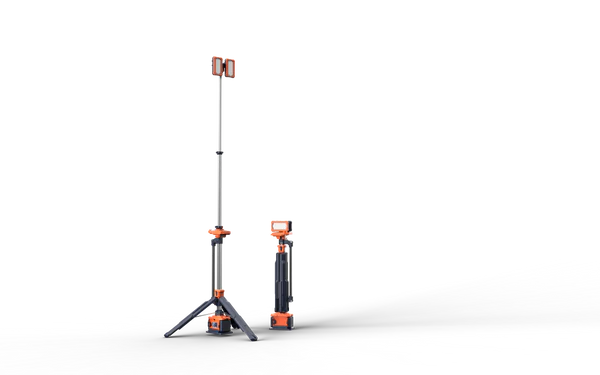 Power2Go TL-300 Dual Head Portable Lighting Tower - Bare Unit