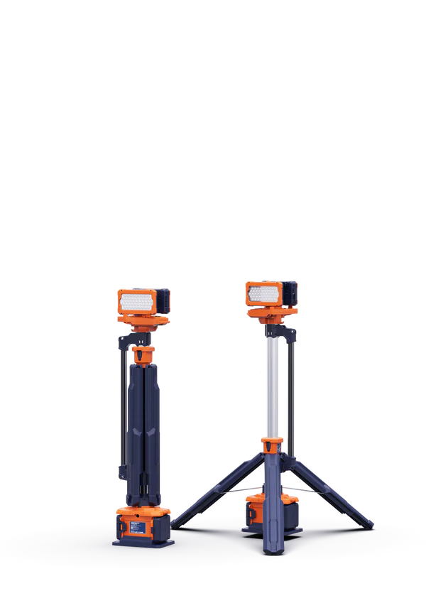 Power2Go TL-300 Dual Head Portable Lighting Tower - Bare Unit