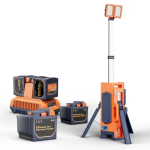 Power2Go TL-400 Dual Head Portable LED Work Light Kit
