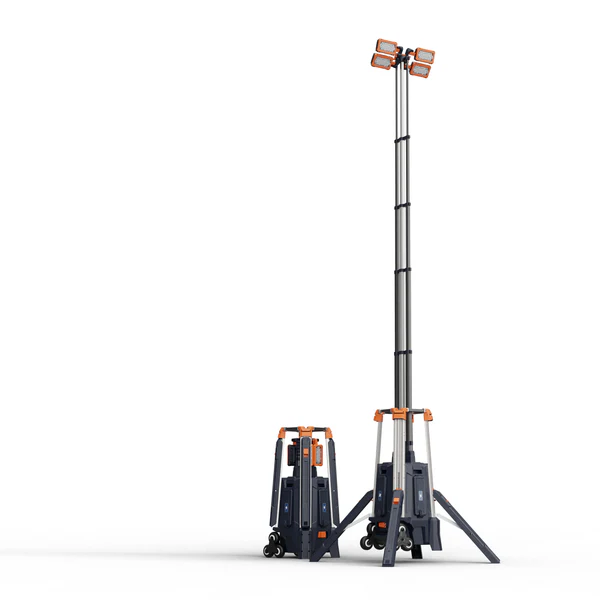 Power2Go TL-500-5.3 Portable Rechargeable LED Work Light Tower - Bare Unit