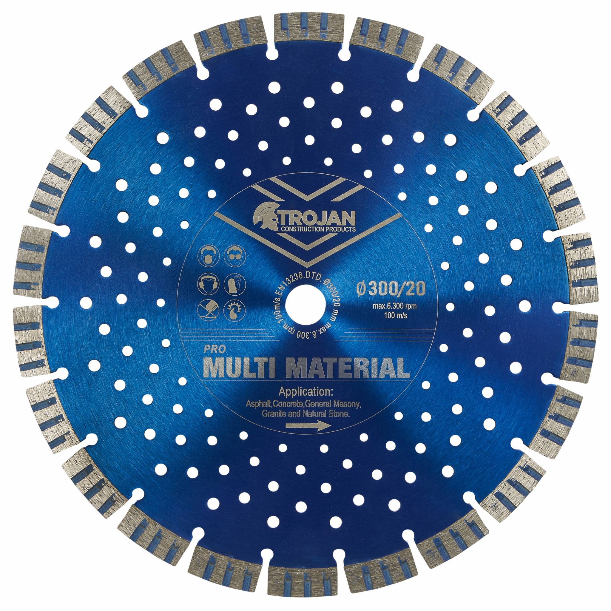 Trojan Pro Multi-Material Diamond Blade