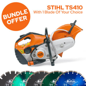 STIHL TS410 300mm Petrol Disc Cutter BUNDLE (1 BLADE)