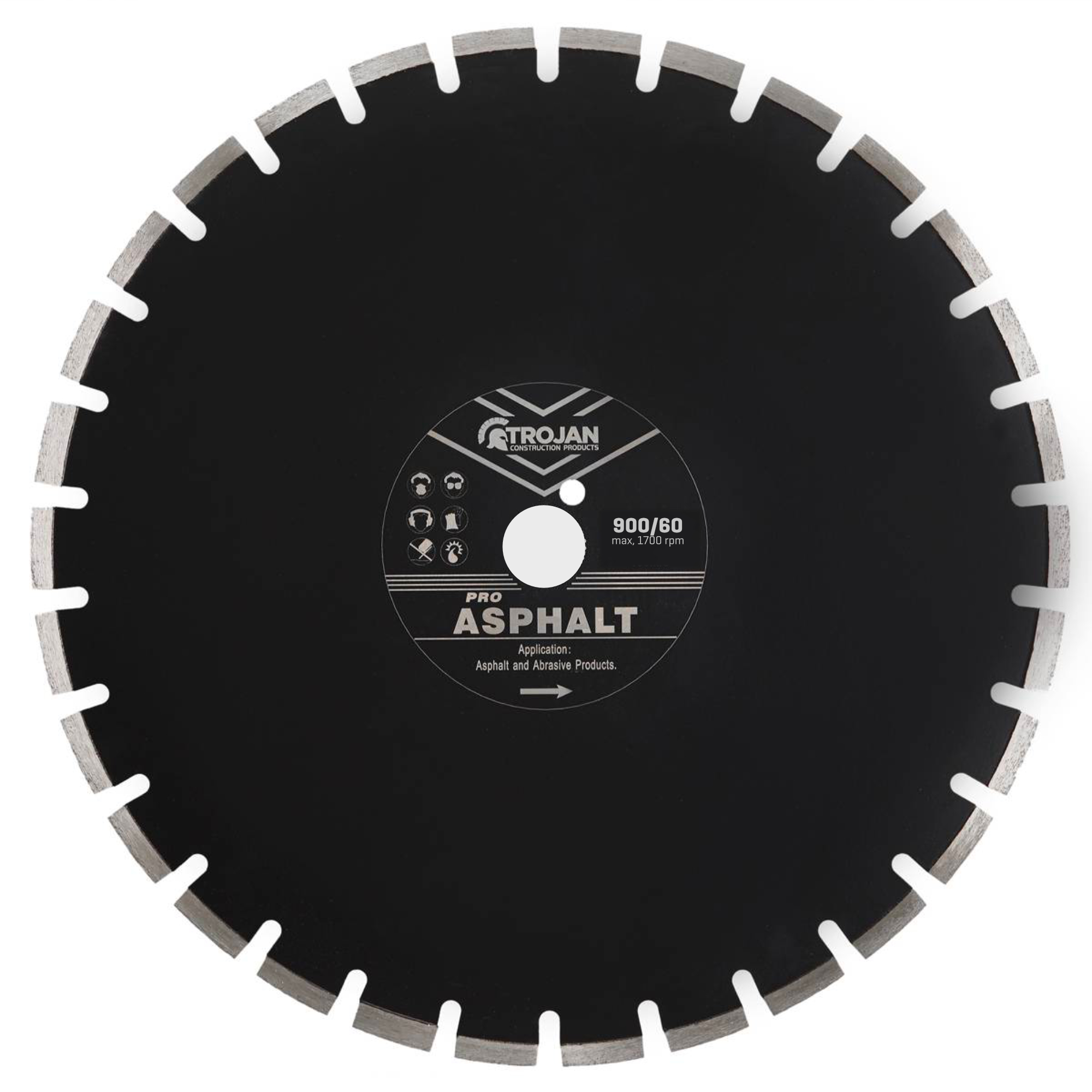Trojan Pro Asphalt Diamond Blade