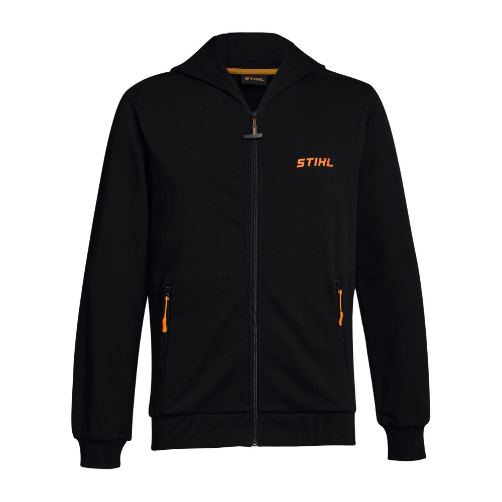 STIHL Logo Hoodie Jacket - Black