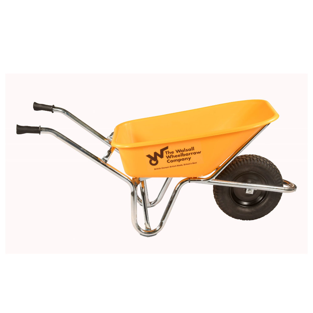 Walsall Wheelbarrow Company Phoenix Super Heavy Duty 120L HDPE Pneumatic
