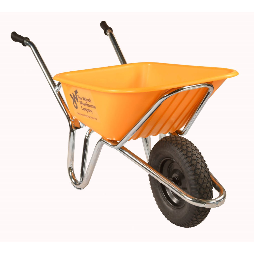 Walsall Wheelbarrow Company Phoenix Super Heavy Duty 120L HDPE Pneumatic