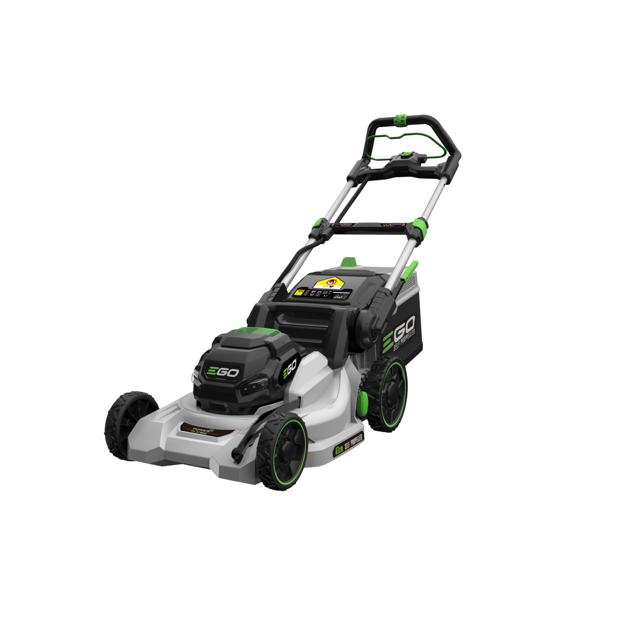 EGO LM1903ESPKIT - 47CM Self Propelled Battery Lawnmower Kit With 5.0Ah Battery & Rapid Charger