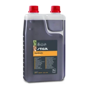 STIGA 2 Stroke Synthetic Oil in a 1-litre