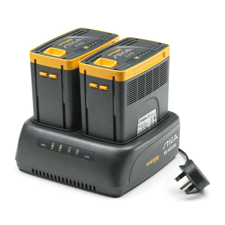 STIGA Dual Charger - EC 415 DU