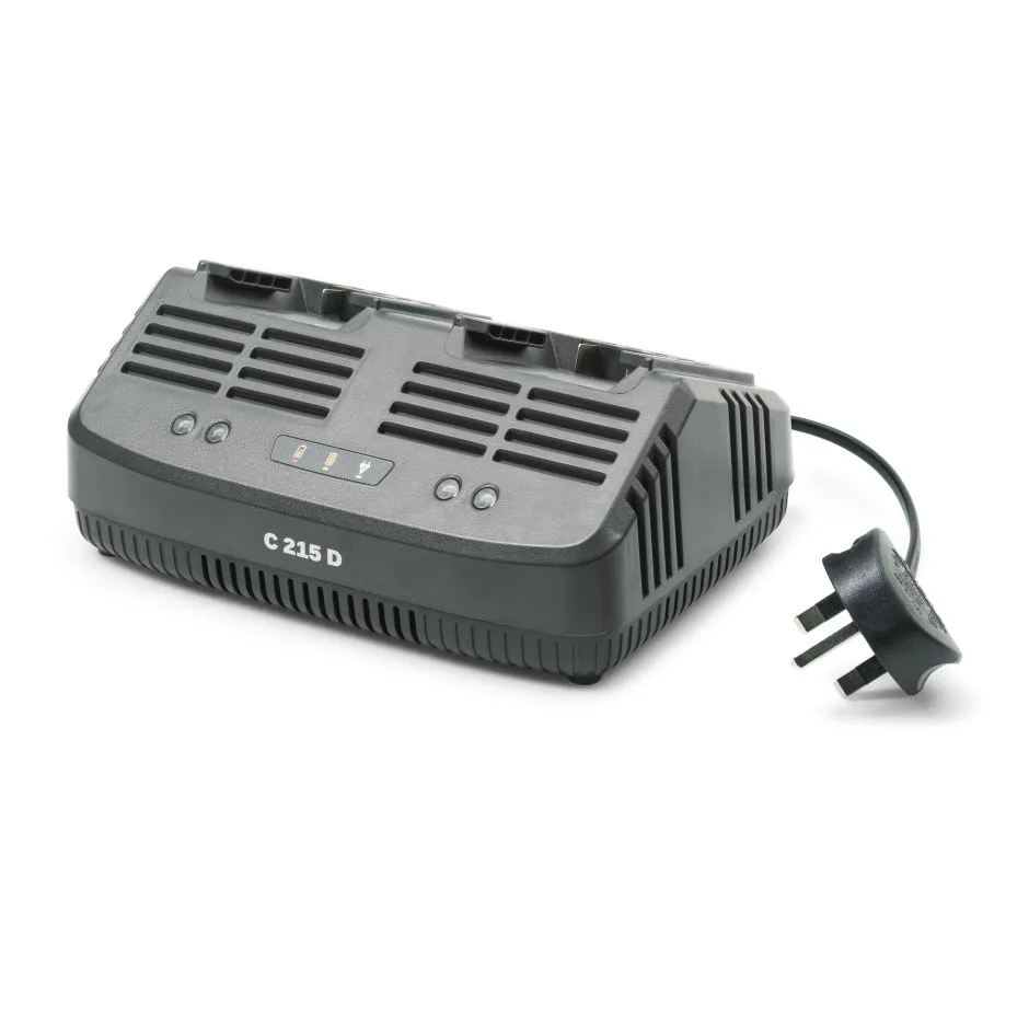 STIGA Dual Battery Charger C 215 DU