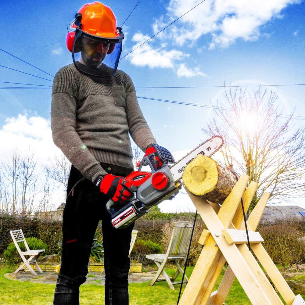 COBRA CS1024V 25cm 24V Cordless Chainsaw (with 2Ah Battery & Charger)