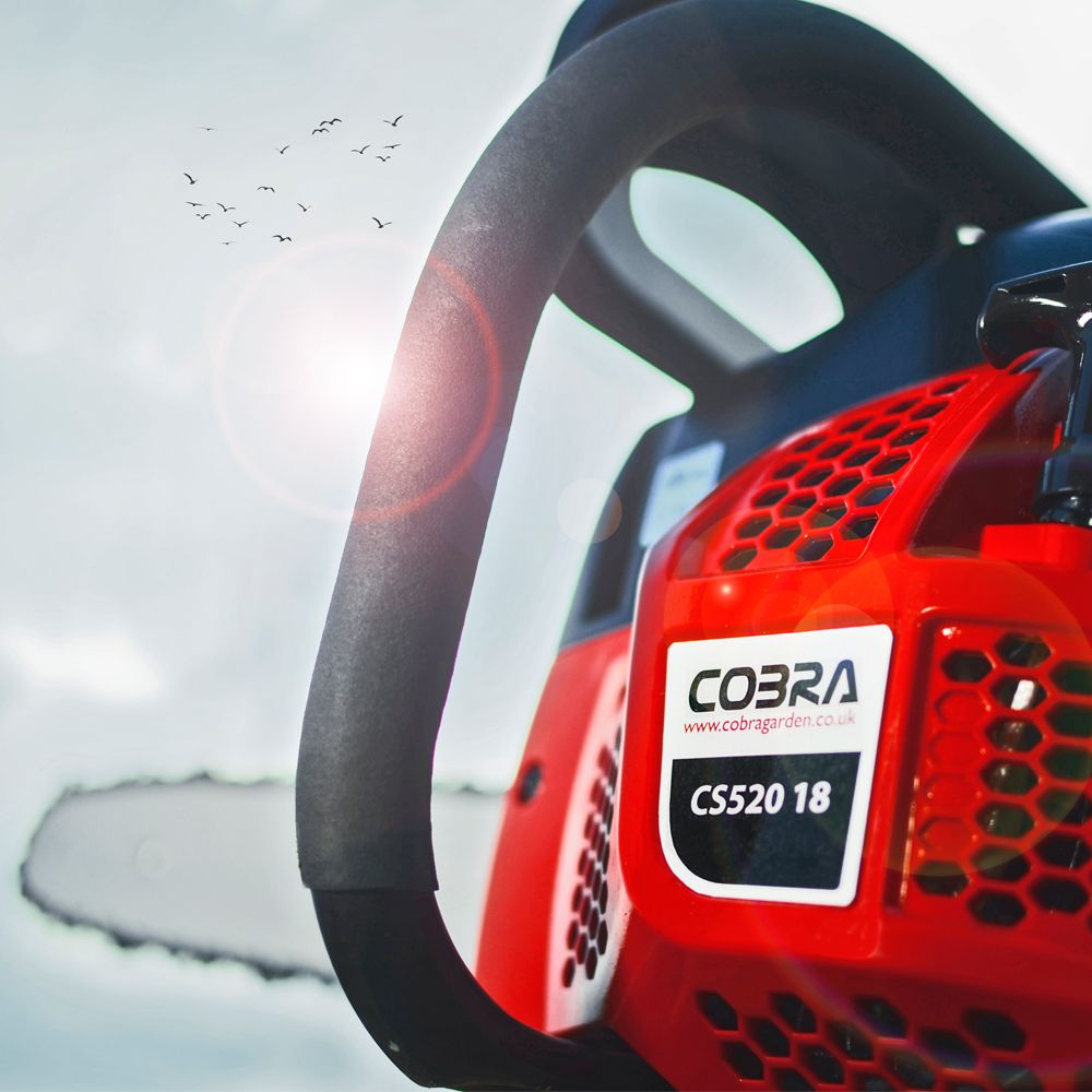 COBRA CS520-18 Petrol Chainsaw 52cc/18"