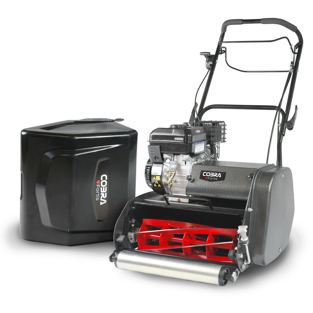 COBRA Fortis17B 17" Cobra Fortis Petrol Cylinder Lawnmower